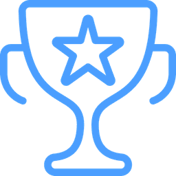 Trophy award icon